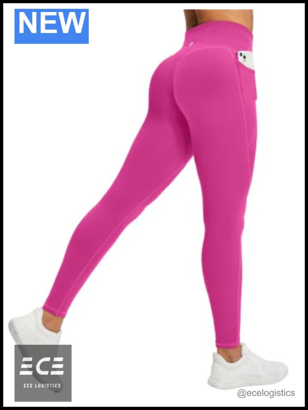 Ewedoos Scrunch Butt Lifting Leggings with Pockets Yoga Pants Women High Rise
